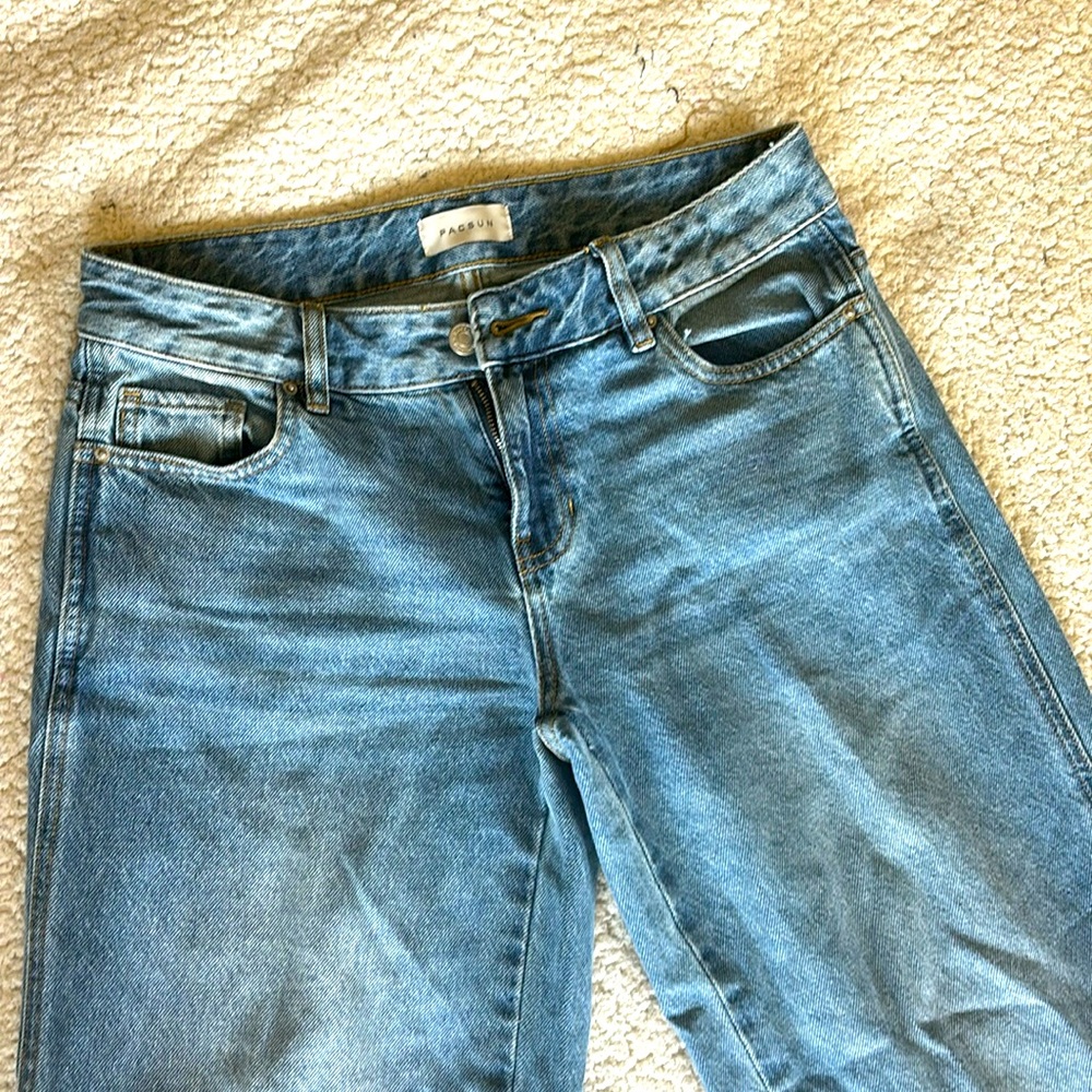 LIKE NEW Cut off Pac Sun baggy boyfriend jeans! Viral TikTok trend
